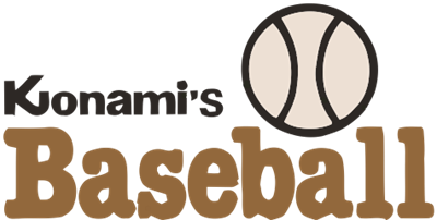 Konami's Baseball - Clear Logo Image