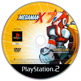 Mega Man X7 - Disc Image