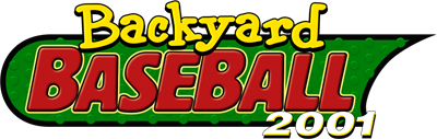 Backyard Baseball 2001 - Clear Logo Image