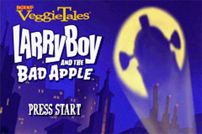 VeggieTales: LarryBoy and the Bad Apple - Screenshot - Game Title Image