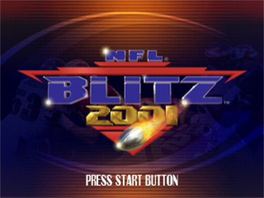 NFL Blitz 2001 - Screenshot - Game Title Image