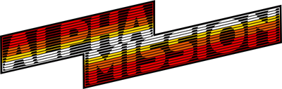 Alpha Mission - Clear Logo Image