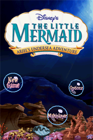The Little Mermaid: Ariel's Undersea Adventure - Screenshot - Game Title Image