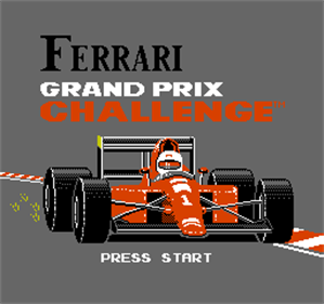 Ferrari Grand Prix Challenge - Screenshot - Game Title Image