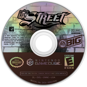 NFL Street - Disc Image