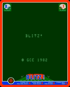 Blitz! Action Football - Screenshot - Game Title Image