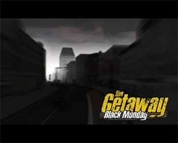 The Getaway: Black Monday - Screenshot - Game Title Image