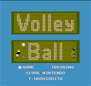 Volleyball - Screenshot - Game Title Image