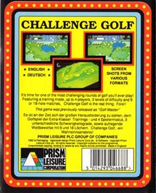 Golf Master - Box - Back Image