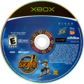 Disney's Extreme Skate Adventure  - Disc Image