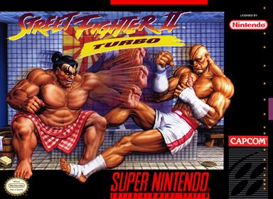 Street Fighter II Turbo - Box - Front - Reconstructed Image