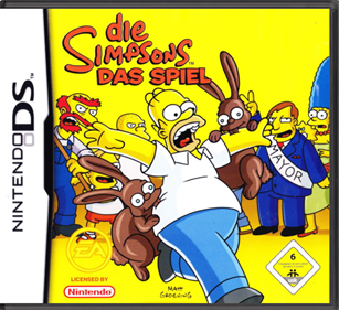 The Simpsons Game - Box - Front - Reconstructed Image