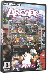 Arcade 8: The Ultimate PC Collection - Box - 3D Image