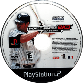 World Series Baseball 2K3 - Disc Image