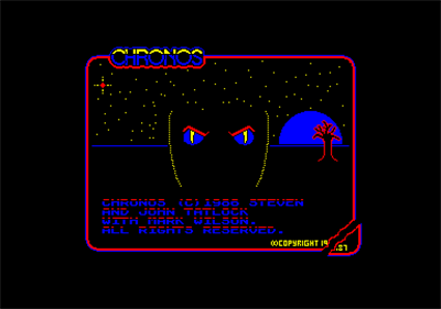 Chronos  - Screenshot - Game Title Image