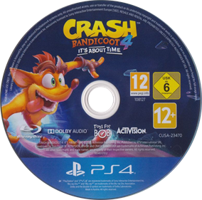 Crash Bandicoot 4: It’s About Time - Disc Image