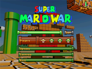 Super Mario War - Screenshot - Game Title Image