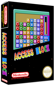 Access Block - Box - 3D Image