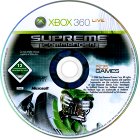Supreme Commander - Disc Image