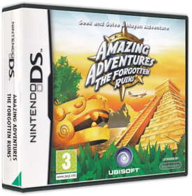 Amazing Adventures: The Forgotten Ruins - Box - 3D Image