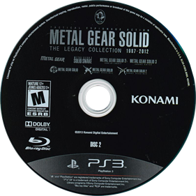 Metal Gear Solid: The Legacy Collection - Disc Image