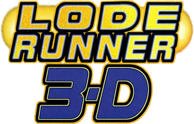 Lode Runner 3-D - Clear Logo Image