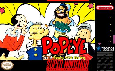Popeye: Ijiwaru Majo Sea Hag no Maki - Fanart - Box - Front Image