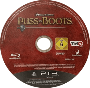 Puss in Boots - Disc Image