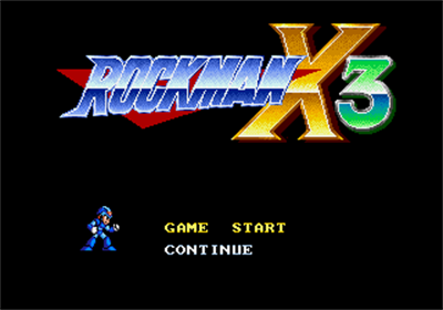 Rockman X3 - Screenshot - Game Title Image