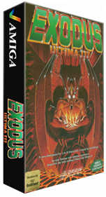 Exodus: Ultima III - Box - 3D Image