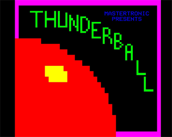 Thunderball - Screenshot - Game Title Image