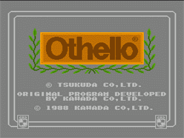 Othello (Acclaim) - Screenshot - Game Title Image