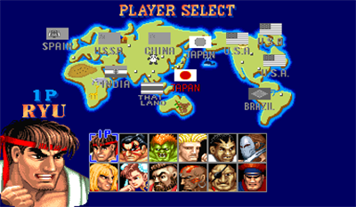 Street Fighter II': Champion Edition - Screenshot - Game Select Image