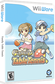Family Table Tennis - Box - 3D Image