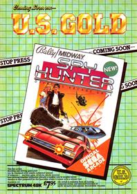 Spy Hunter - Advertisement Flyer - Front Image