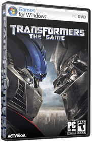 Transformers: The Game - Box - 3D Image