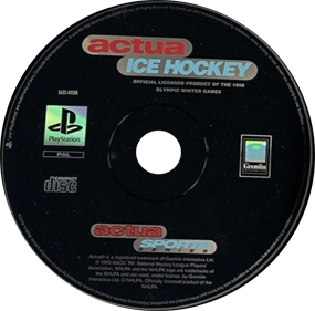 Actua Ice Hockey - Disc Image