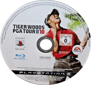 Tiger Woods PGA Tour 10 - Disc Image