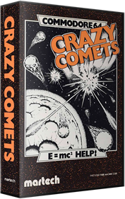 Crazy Comets - Box - 3D Image
