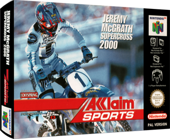 Jeremy McGrath Supercross 2000 - Box - 3D Image