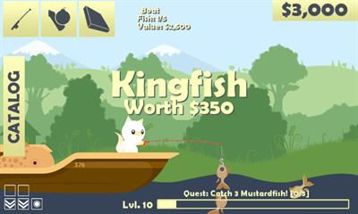Cat Goes Fishing - Screenshot - Gameplay Image
