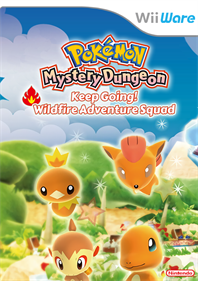 Pokémon Mystery Dungeon: Keep Going! Blazing Adventure Squad - Fanart - Box - Front Image