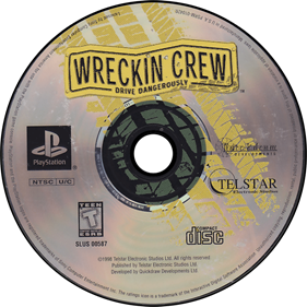 Wreckin Crew: Drive Dangerously - Disc Image