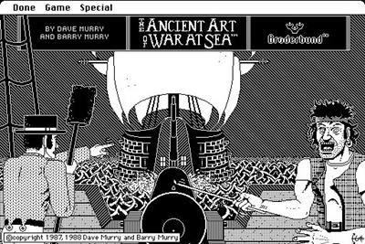 The Ancient Art of War at Sea - Screenshot - Game Title Image
