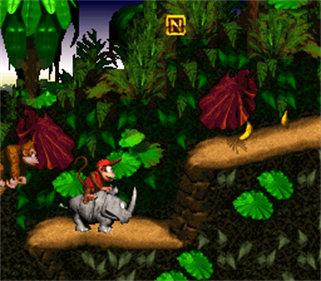 Donkey Kong Country: 2P Proof of Concept - Screenshot - Gameplay Image