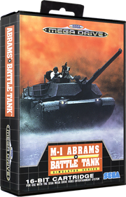 M-1 Abrams Battle Tank - Box - 3D Image