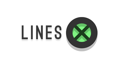 Lines X - Clear Logo Image