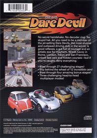 Top Gear: Dare Devil - Box - Back Image