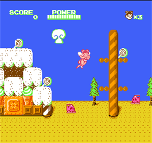 Takahashi Meijin no Bugutte Honey - Screenshot - Gameplay Image