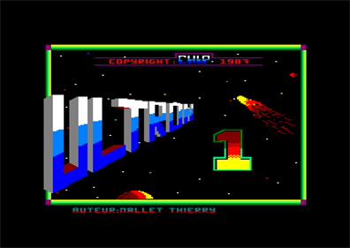 Ultron 1 - Screenshot - Game Title Image
